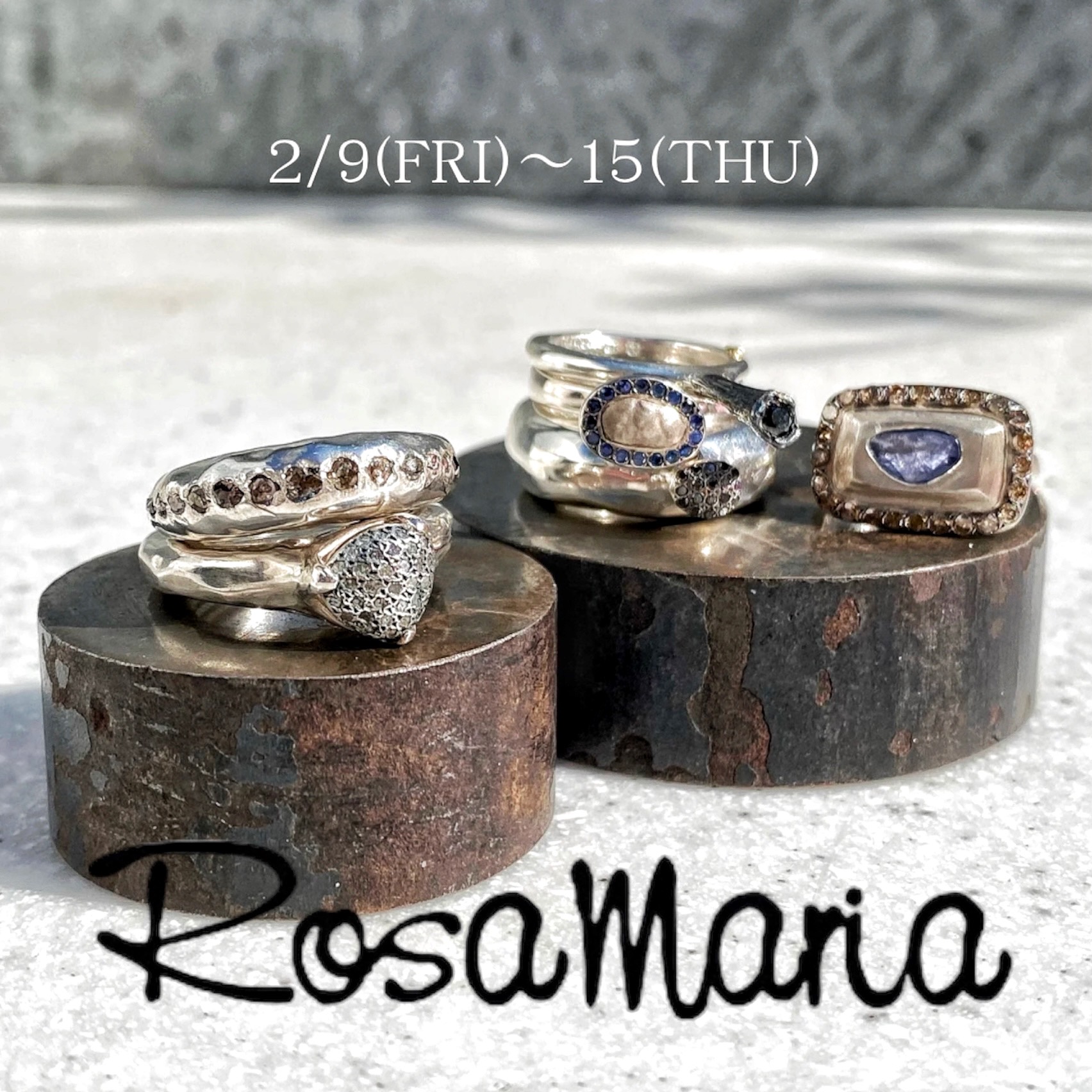 新宿店】2月9日(金)から2月15日(木)期間限定！！Rosa Maria(ロザ