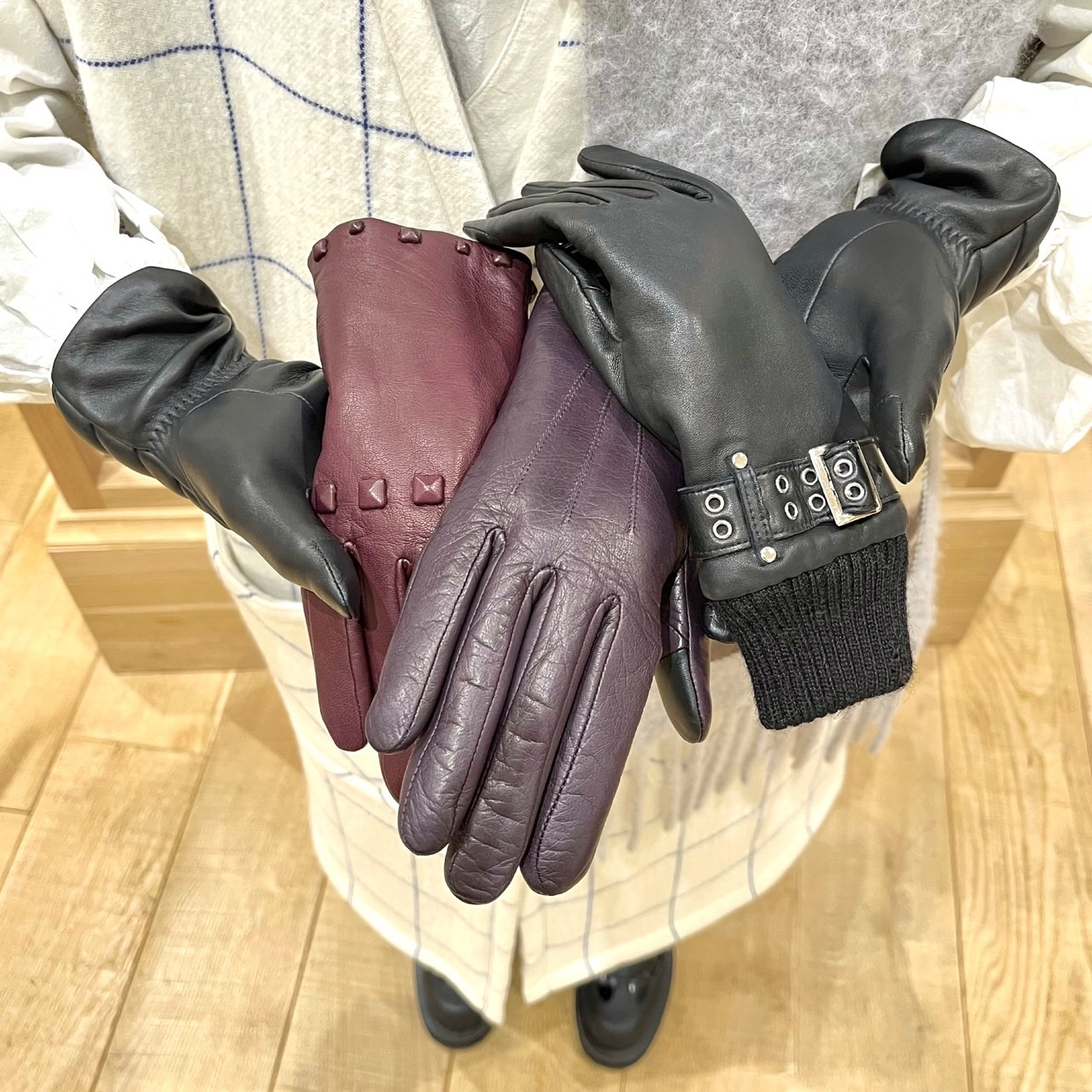 防寒対策は手袋から🧤 | H.P.FRANCE公式サイト