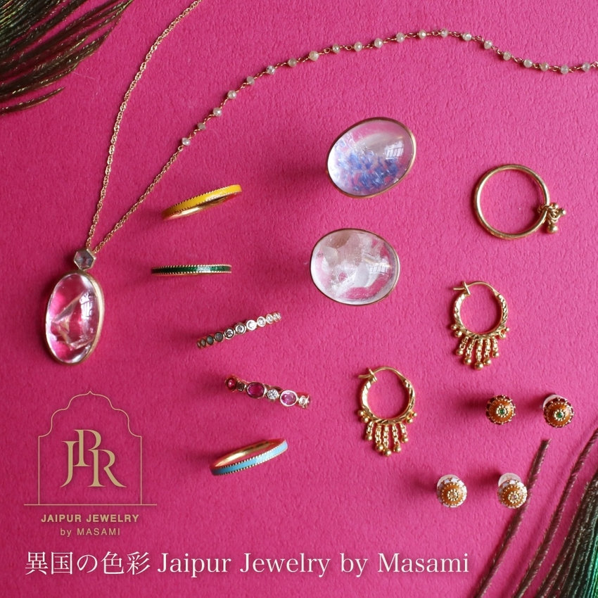 Jaipur Jewelry by masami【クォーツインクォーツリング】前向きに考えますね