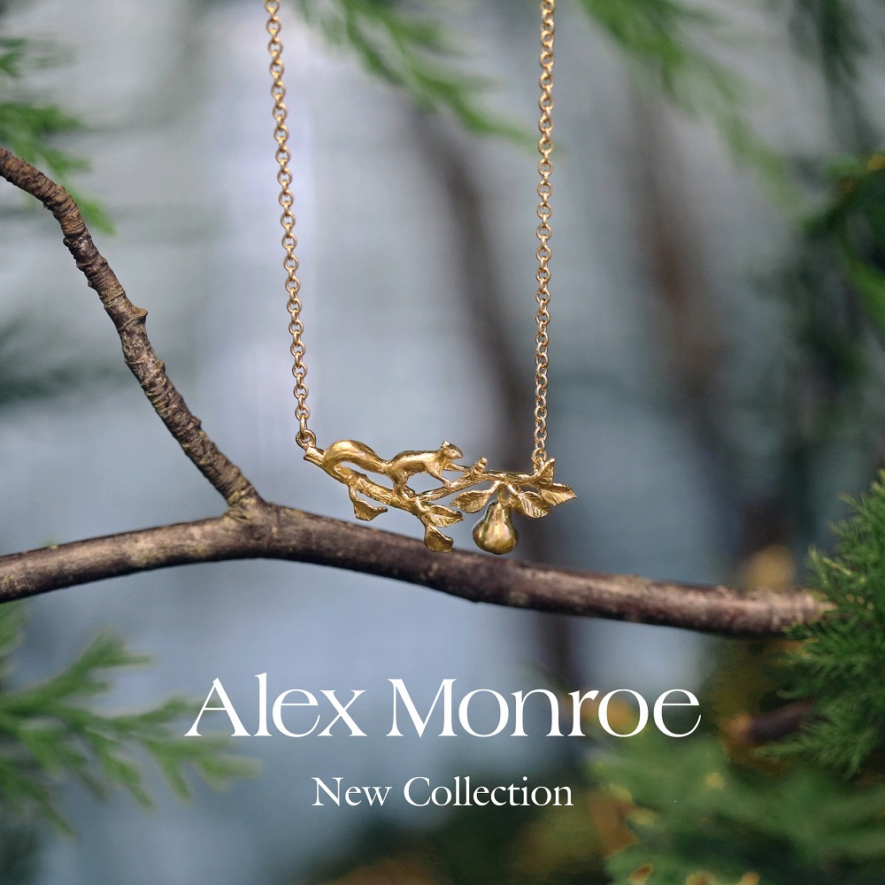 アレックスモンロー ALEX MONROE オープンハートレースブレスレット-