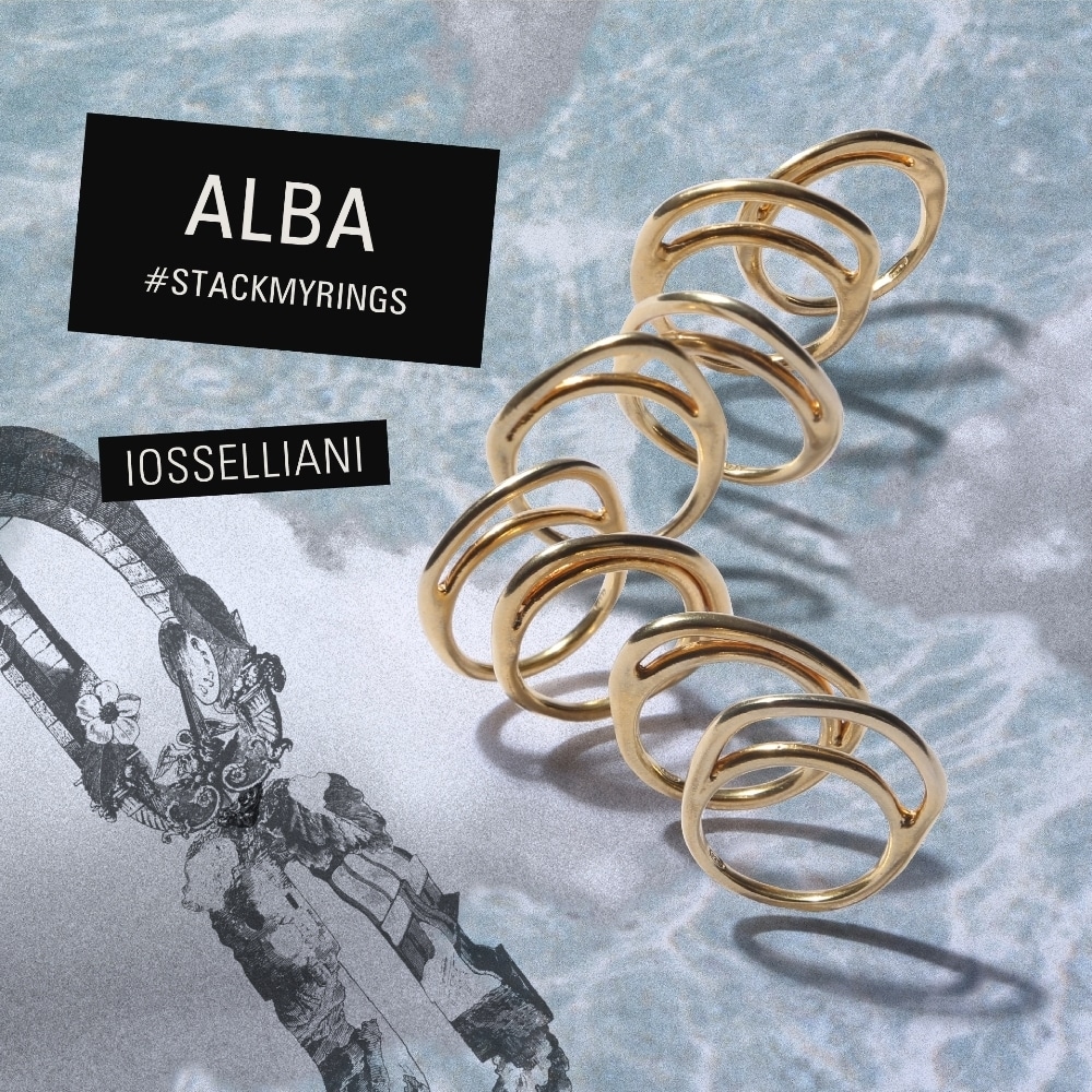 IOSSELLIANI #STACKMYRINGS -ALBA- | H.P.FRANCE公式サイト