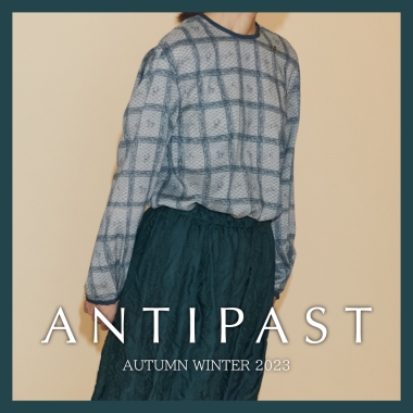 未使用】ANTIPAST アンティパスト ピンクのレース紐アッシュペー